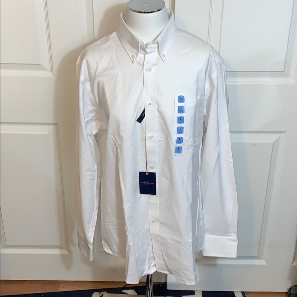 Dockers white shirt button down size large